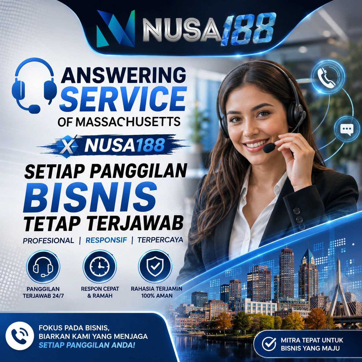 Answering Service Of Massachusetts banner